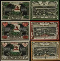 zestaw: 50, 75 fenigów i 1 marka 11.07.1921, łąc