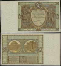 50 złotych 1.09.1929, seria EH, numeracja 227260