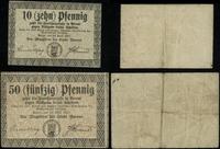 Prusy Zachodnie, zestaw: 10 i 50 fenigów, 16.04.1917