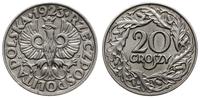 20 groszy 1923, Warszawa, piękny, Parchimowicz 1