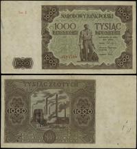 1.000 złotych 15.07.1947, Ser. E, numeracja 3184