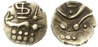 fanam 1687-1834, złoto 0.35 g, średnica 7mm, Mit