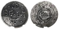 denar 1172-1196, Aw: BE LA, z góry i z dołu symb