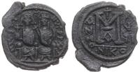 Bizancjum, follis, 573-574