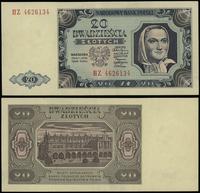 20 złotych 1.08.1948, seria HZ, numeracja 462613