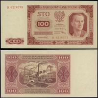 100 złotych 1.07.1948, seria DI, numeracja 62162