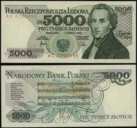 5.000 złotych 1.06.1982, seria AC, numeracja 070