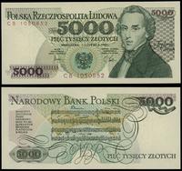 5.000 złotych 1.06.1982, seria CB, numeracja 105