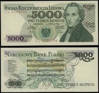 5.000 złotych 1.06.1982, seria CL, numeracja 020