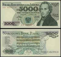 5.000 złotych 1.06.1982, seria DG, numeracja 309