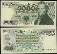 5.000 złotych 1.06.1982, seria DM, numeracja 252