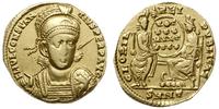 solidus 351-355, Nikomedia, Aw: Popiersie cesarz