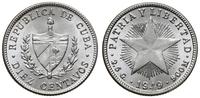 10 centavo 1949, srebro próby 900, piękne, KM A1