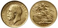 funt 1918/S, Sydney, złoto 7.98 g, Fr. 38, Seaby