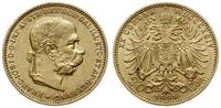 20 koron 1894, Wiedeń, złoto 6.75 g, Fr. 504, He