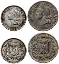 Dominikana, lot 2 monet, 1944
