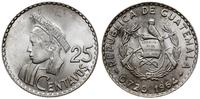 25 centavos 1964, srebro próby '720', 8.34 g, KM