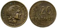 20 centavos 1942, miedzionikiel, 7.16 g, KM 221.