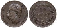 Włochy, 10 centesimi, 1893