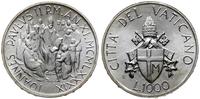 1.000 lirów 1989 / rok XI, srebro, pięknie zacho