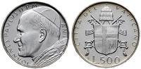500 lirów 1979 / rok I, srebro, pięknie zachowan