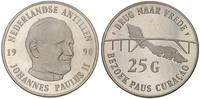 25 guldenów 1990, Jan Paweł II, srebro 25.01 g, 