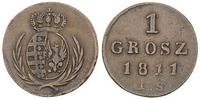 1 grosz 1811/I.S., Warszawa, Plage 67