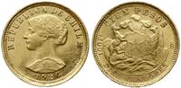100 pesos 1926, Santiago, złoto 20.35 g, Fr. 54