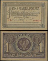 1 marka polska 17.05.1919, seria ICB, numeracja 