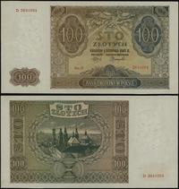 100 złotych 1.08.1941, seria A, numeracja 264105