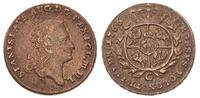 trojak 1766/ G, Warszawa, moneta wyraźna, ale zm