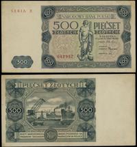 500 złotych  15.07.1947, seria E, numeracja 0429