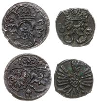 zestaw denarów miejskich, 16Z3 Łobżenica i 1605 