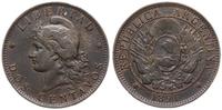 2 centavos 1891, brąz 9.71 g, KM 8
