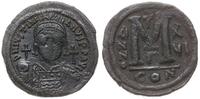 Bizancjum, follis, 542/543 (16 rok panowania)