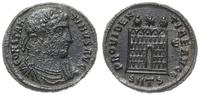 follis 328, Tessaloniki, Aw: Głowa cesarza w pra