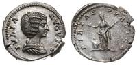denar 196-211, Rzym, Aw: popiersie w prawo i nap