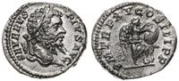 denar 207, Rzym, Aw: Głowa cesarza w prawo, SEVE