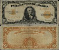 10 dolarów 1922, seria H14308790, podpisy Speelm