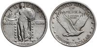 1/4 dolara 1917, Filadelfia, typ Liberty, ładny 