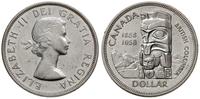 dolar 1958, Ottawa, 100. lecie stanu Kolumbia Br