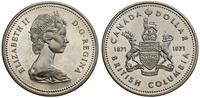dolar 1971, Ottawa, Kolumbia Brytyjska, srebro p