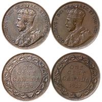zestaw: 2 x 1 cent 1917 i 1920, brąz, łącznie 2 