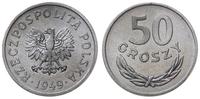 50 groszy 1949, Warszawa, piękne, Parchimowicz 2