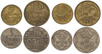 4 monety: 5 fenigów 1923 i 1932, 10 fenigów 1923