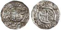 denar  1009-1024, Aw: Popiersie króla w prawo, R