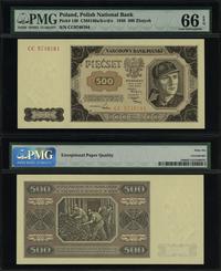 500 złotych 1.07.1948, seria CC, numeracja 97401