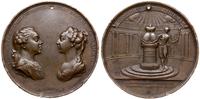 Rosja, medal z okazji ślubu Pawła I z Natalią Alexeievną, 1773