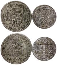 zestaw dwóch monet:, 15 krajcarów 1686 i 4 krajc