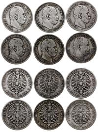 zestaw: 6 x 2 marki, 1876 A, 1876 B, 1876 C, 187